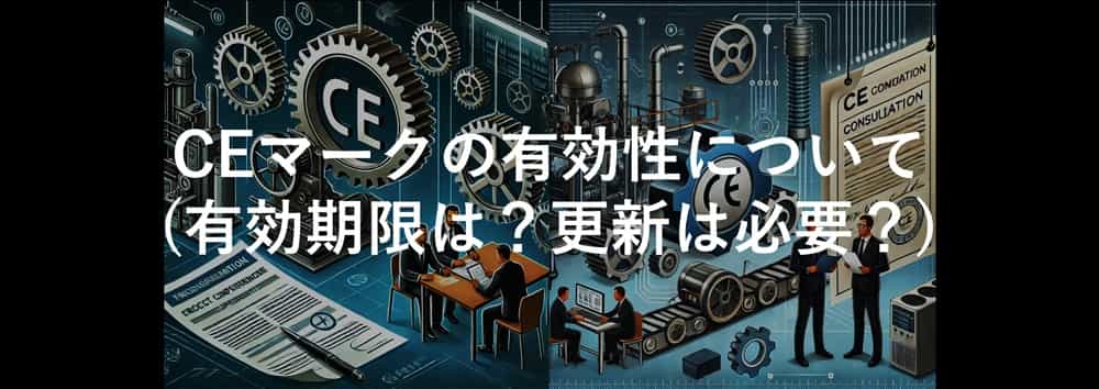 CEマークの有効性について(有効期限は?更新は必要?)
